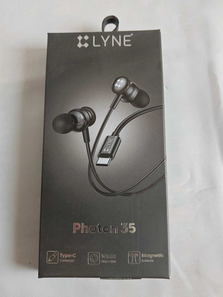 LYNE Photon 35 Type-C Earphones black