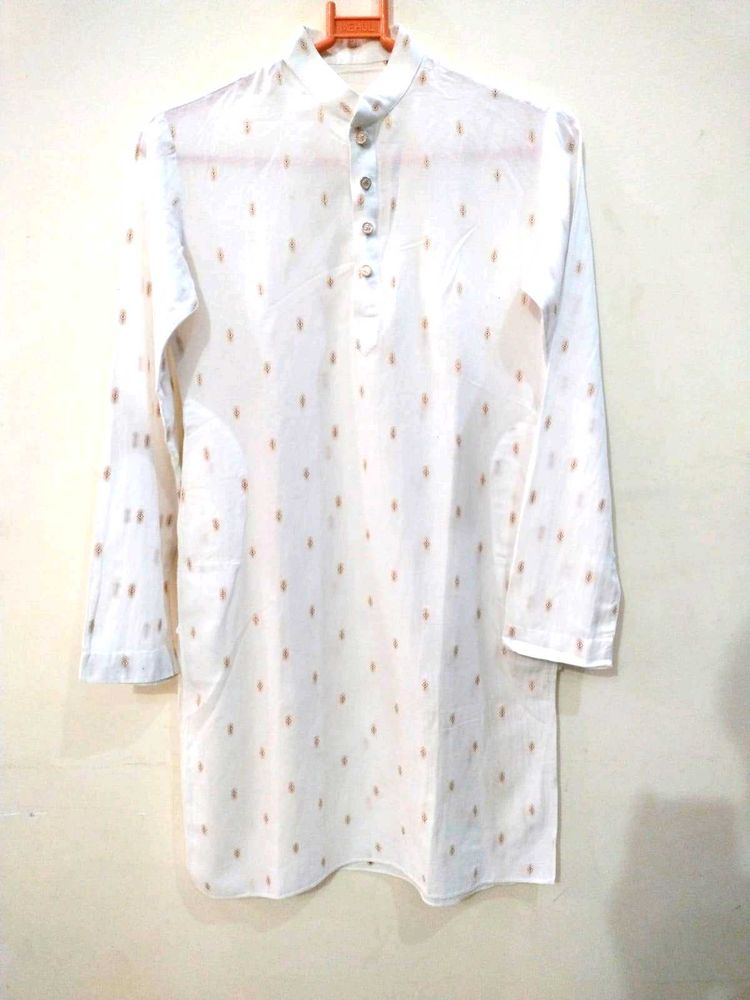 boy's White Kurta