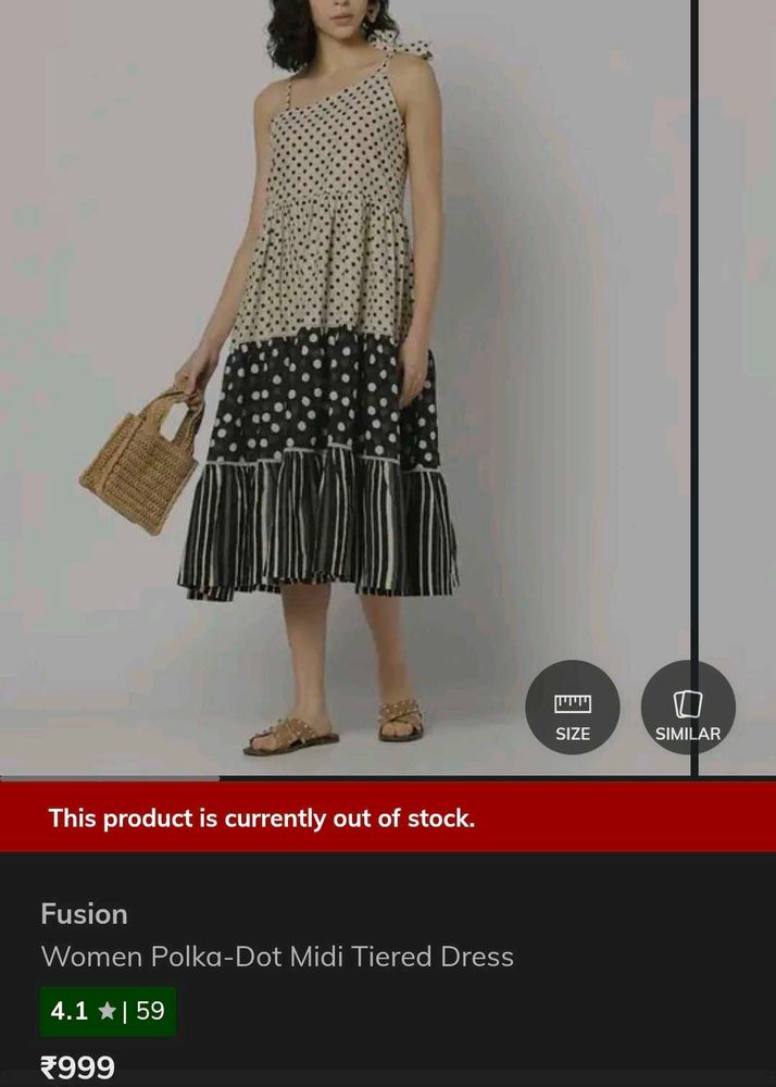 Polka Dot Midi Dress