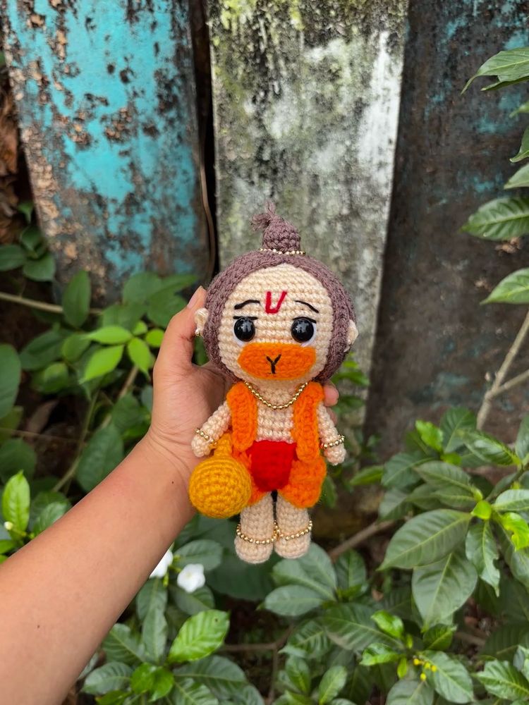 crochet hanuman ji