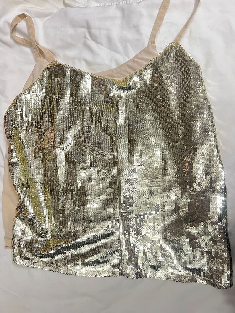 Sparkly Sequin Camisole Top