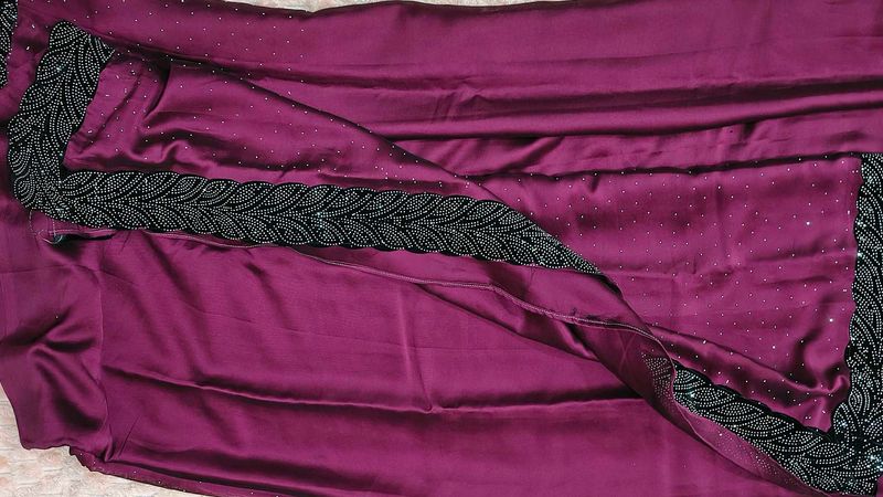 Elegant Maroon Saree new untouched/unused
