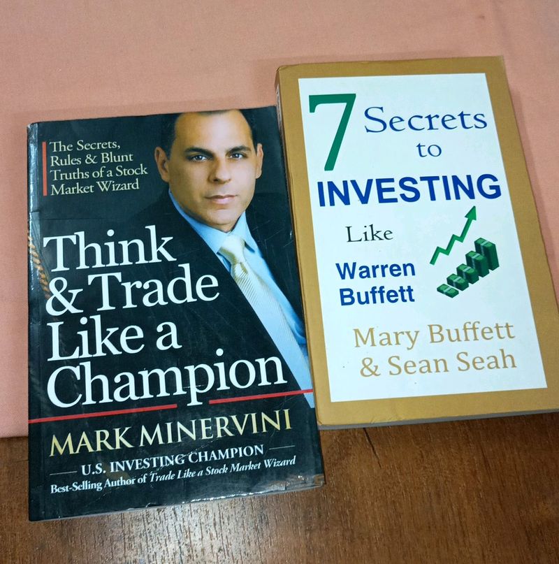 Trading &amp; Investing Like Warren Buffett 2 Books Se