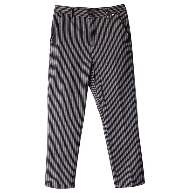 Pinstripe Wide Leg Trousers