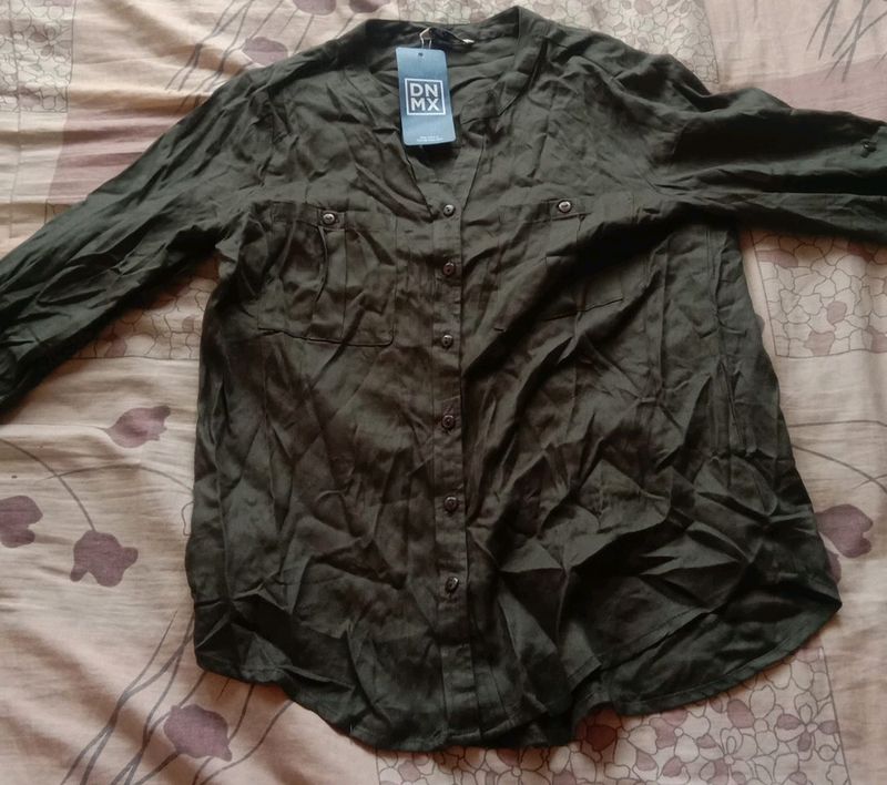 Olive Colour Shirt