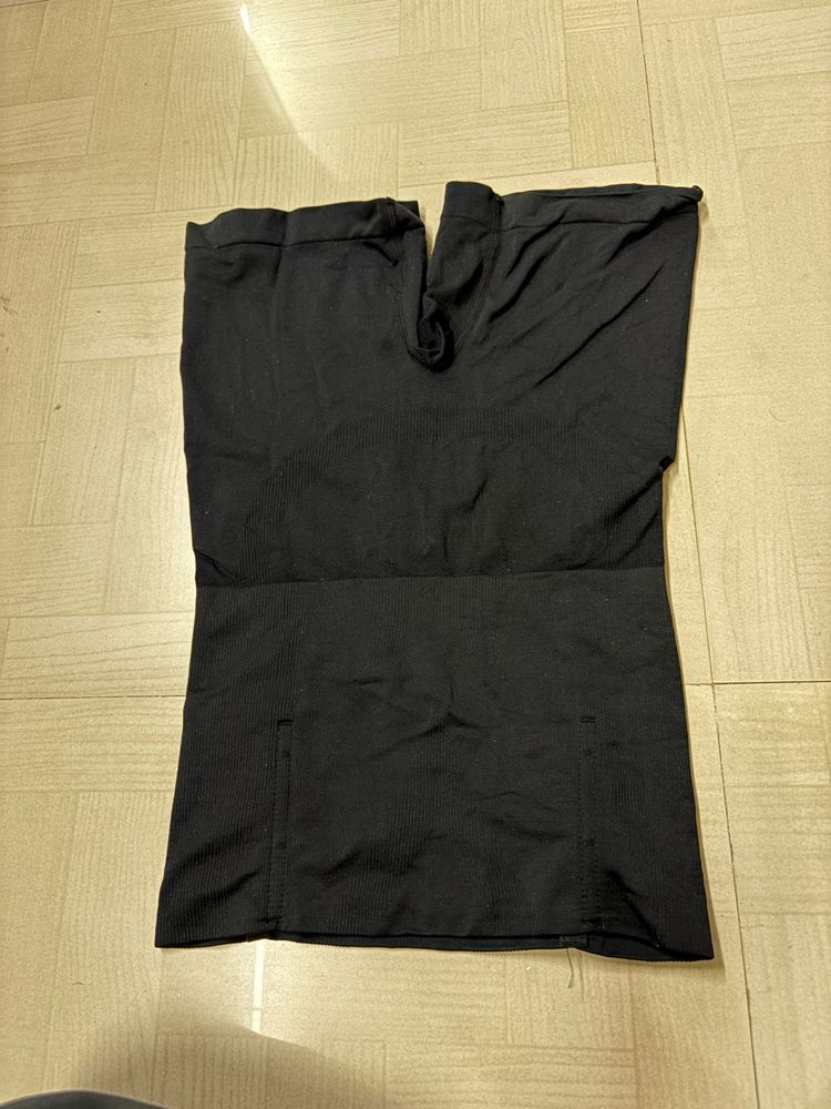 Black High-Waist Shapewear Shorts