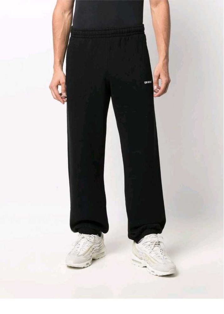 OFF-WHITE Black Sweatpants