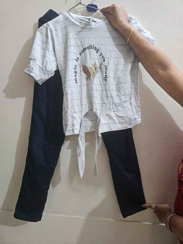 COMBO OF BRAND MENTOR TOP&amp; MAX JEGGING