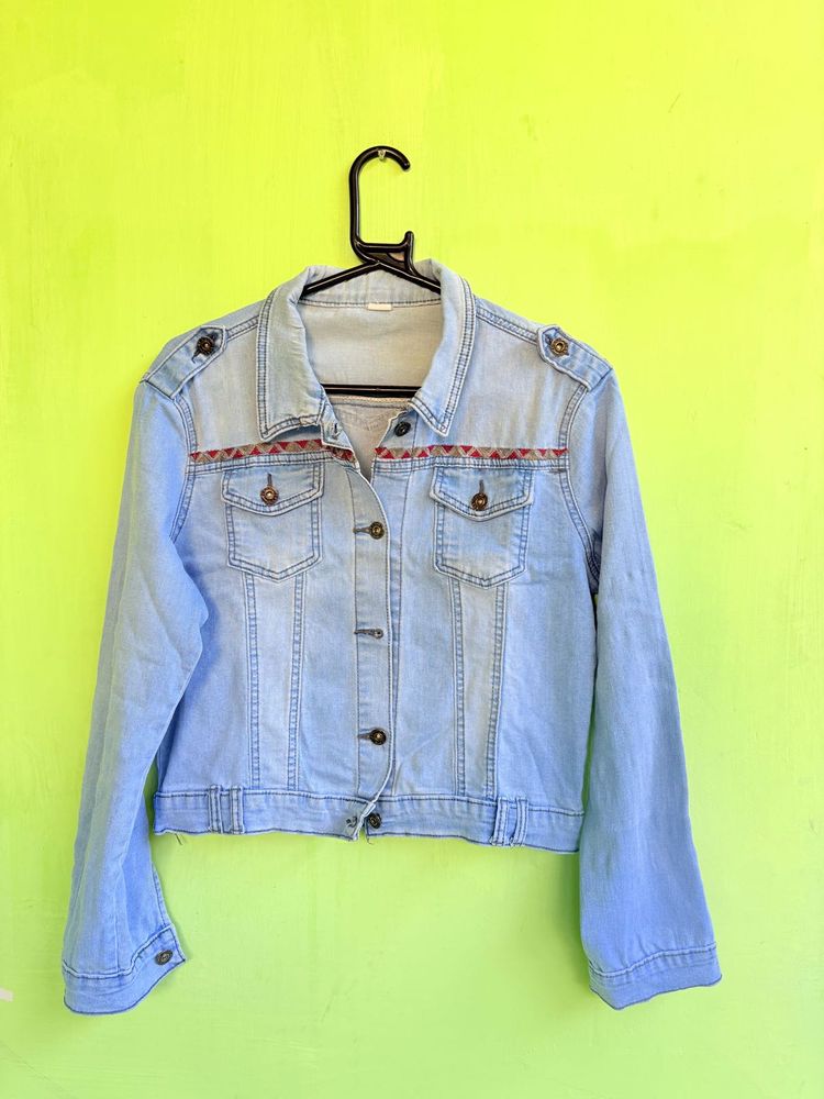 Denim Jacket For Women || New Condition ||