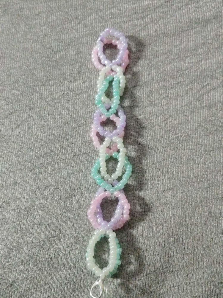 Pastel Beaded Anklet/Bracelet