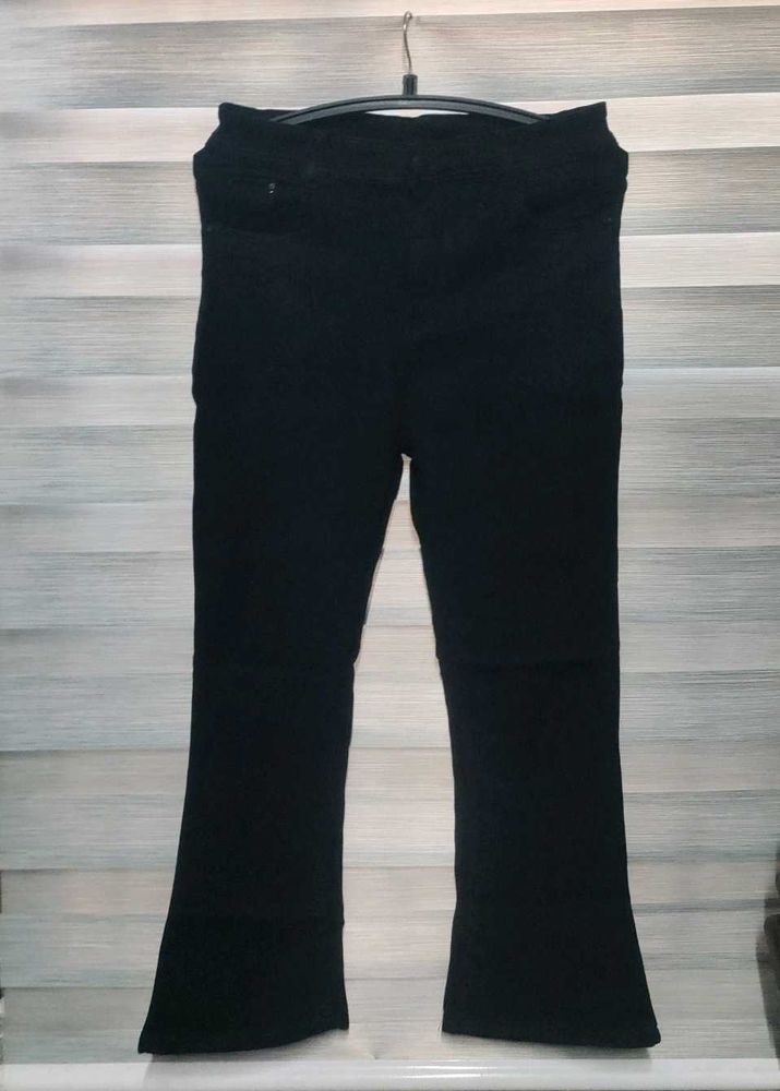 Black Flared Jeans