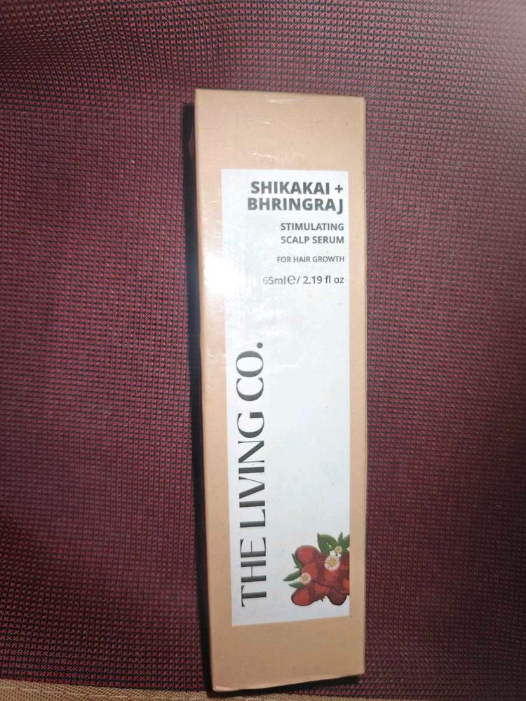 The Living Co. Shikakai + Bhringraj Scalp Serum