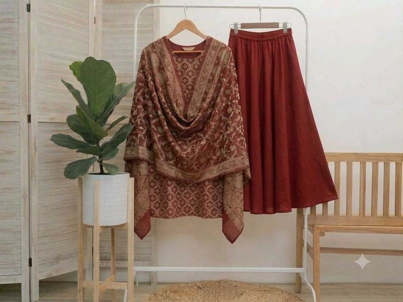 original Banarsi Kurta Set with Devider