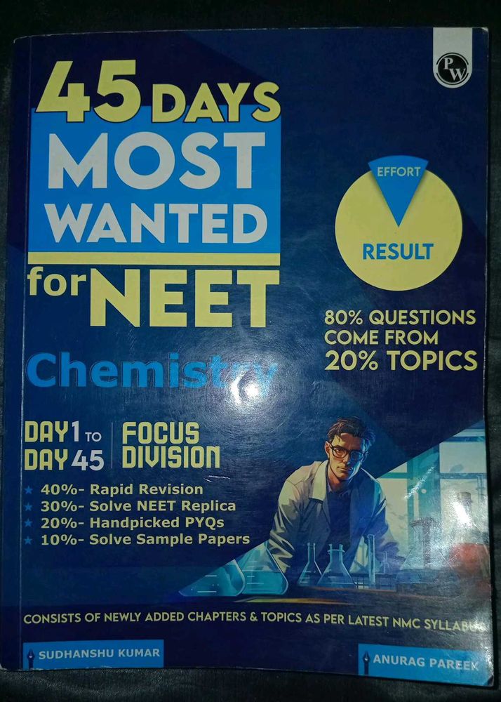 45 Days Most Wanted Chemistry for NEET