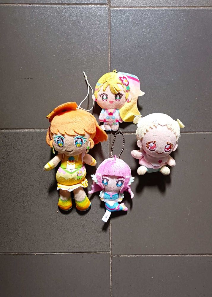 Cute Anime Plush Doll Set