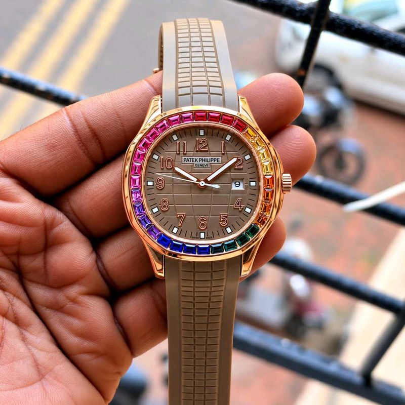 Patek Philippe Style Luxury Quartz Watch – Rose Go