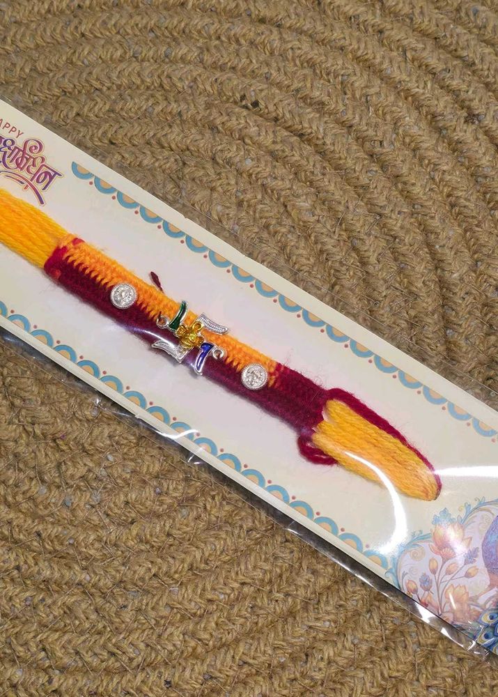 chandi ki Rakhi Bracelet
