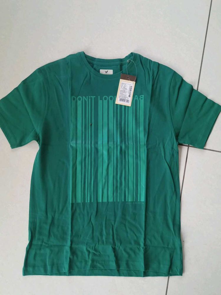 BLACKBERRYS Men's Green Graphic T-Shirt