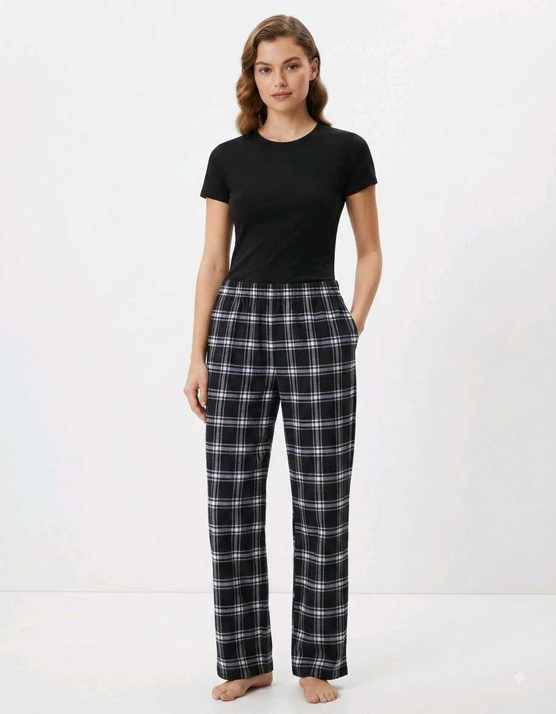 Cozy Plaid Pajama Bottoms