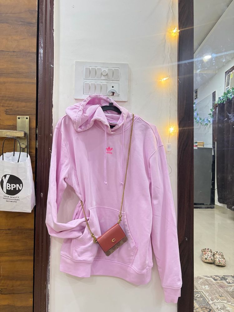 Adidas Pink Hoodie