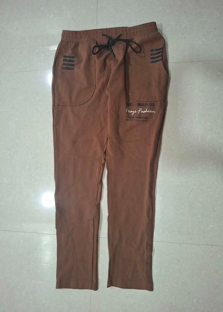 Men's Brown Casual Pants