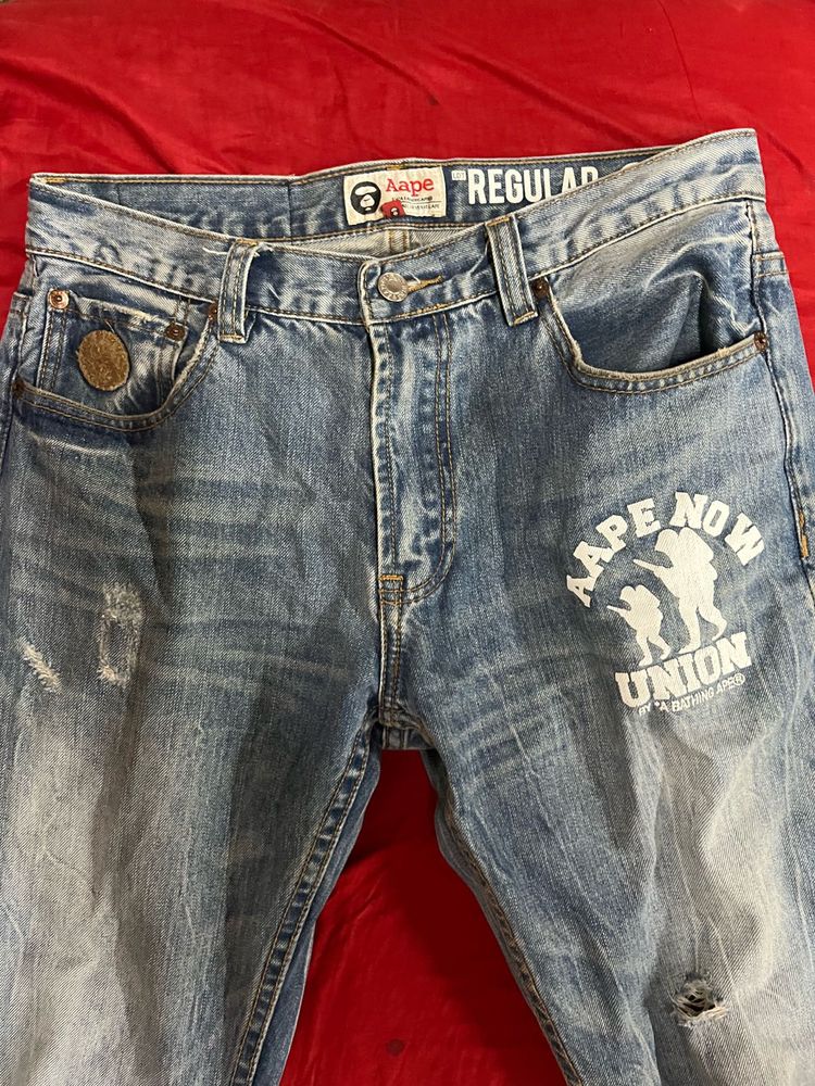 Bape Union Jeans