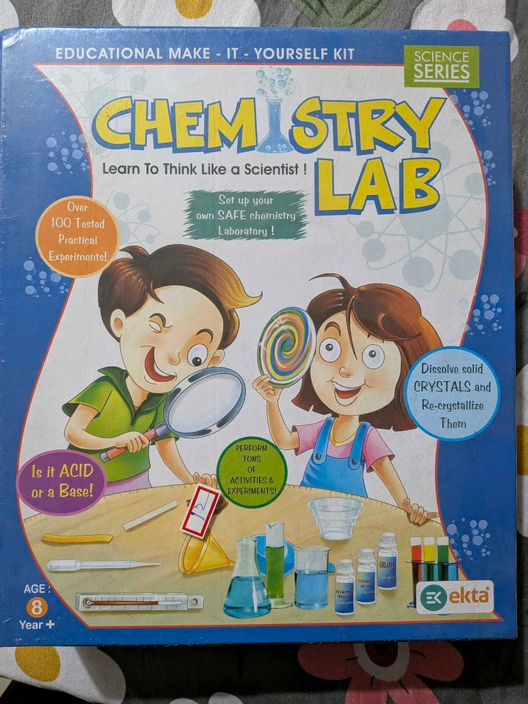 Ekta Chemistry Lab Make-It-Yourself Kit