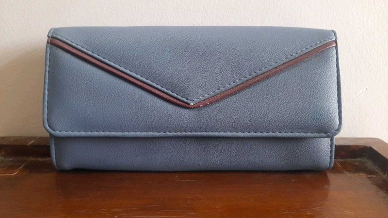 Stylish Blue Envelope Wallet