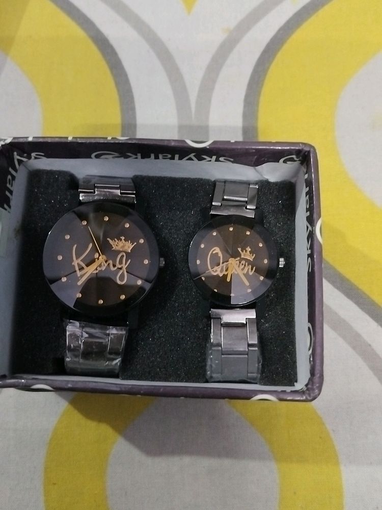 King And Queen Watch Combo Pack Couple