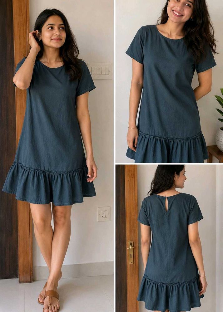 Flirty Ruffled Hem Dress