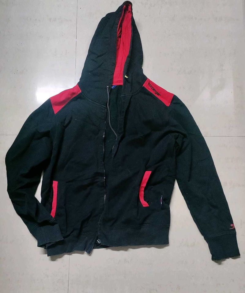 Black And Red Hoodie