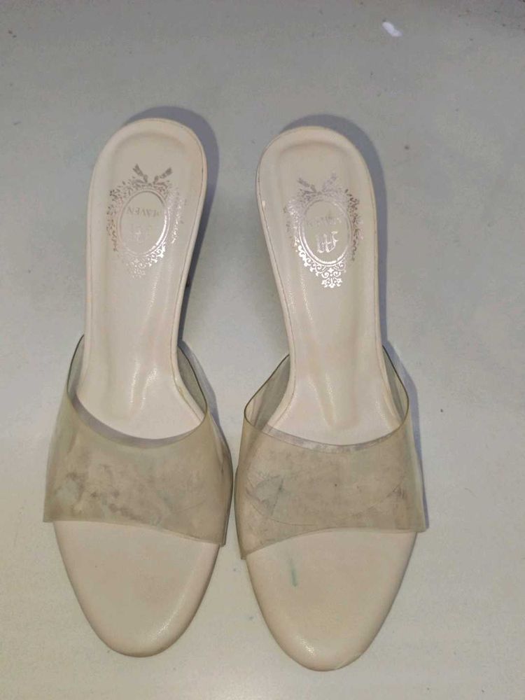 Elegant Heeled Mules