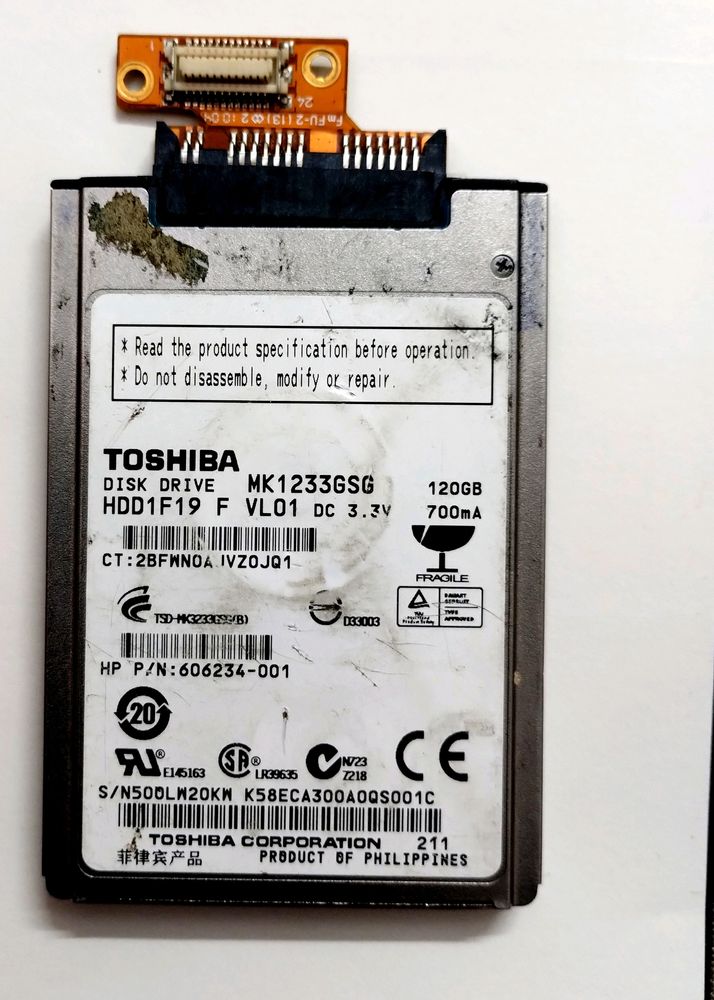 2.5 Inch Mini Hard disk