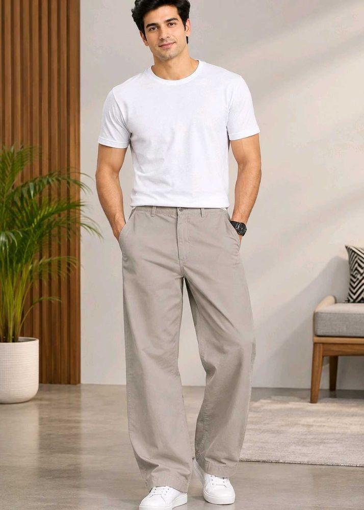 Cottonworld Classic Beige Trousers Size 36"