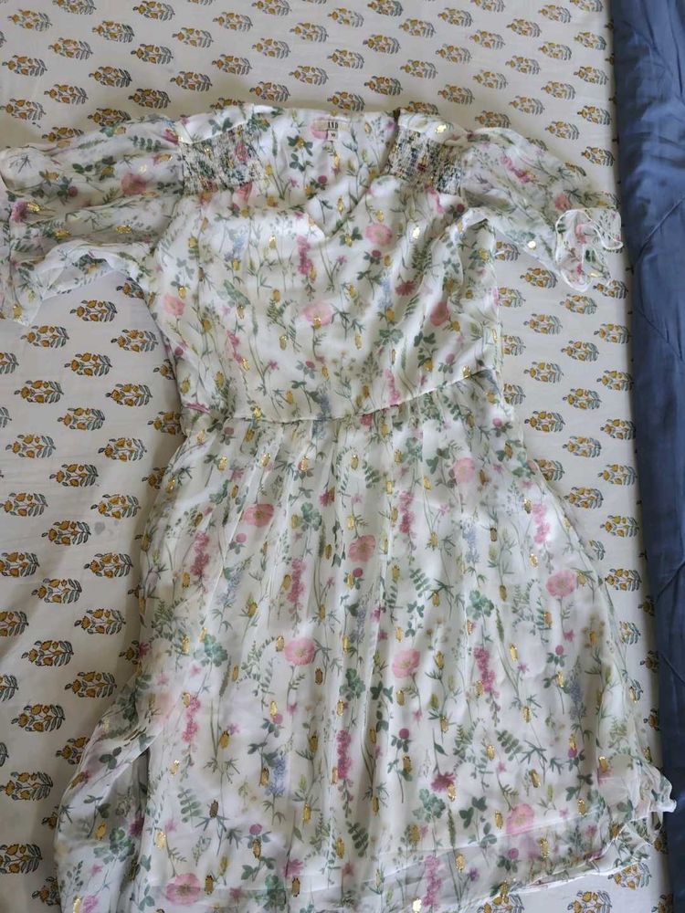 Chic Floral Print Summer Dress
