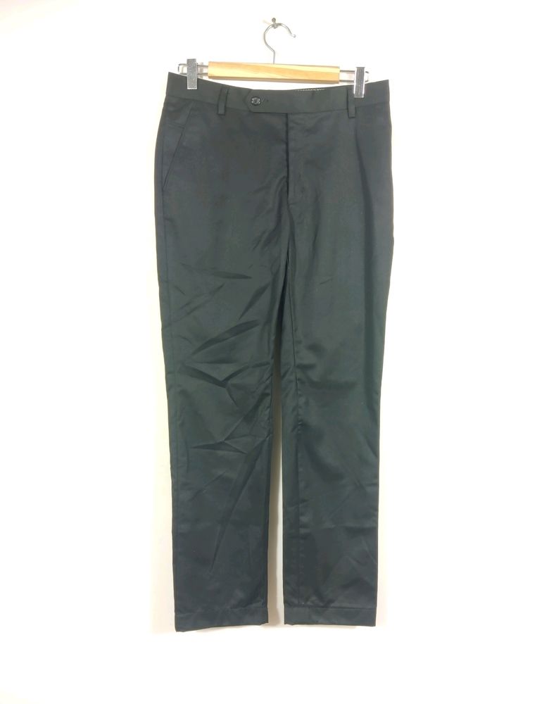 Manq Black Formal Pants (Men's)