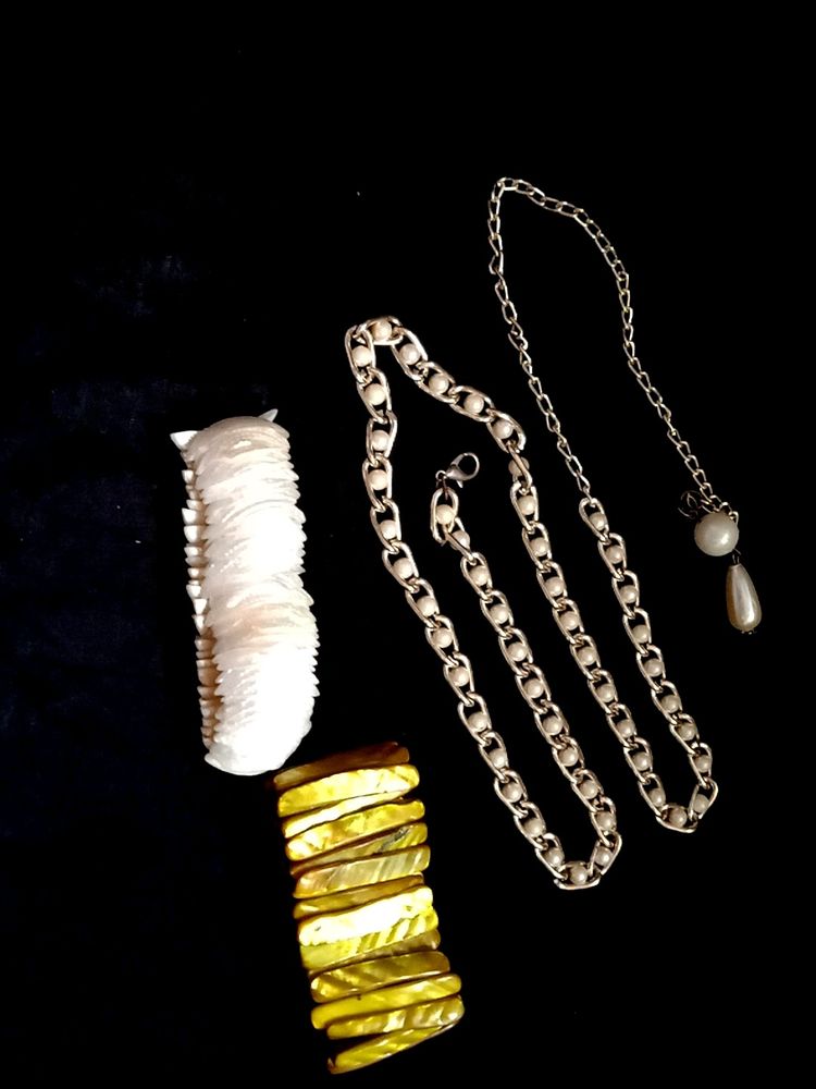 Natural Shell Bracelet Combo