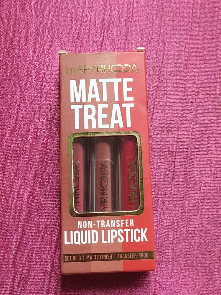 Hilary Rhoda Matte Treat Liquid Lipstick Set