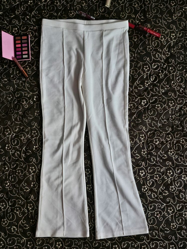 pinterest white flare pants