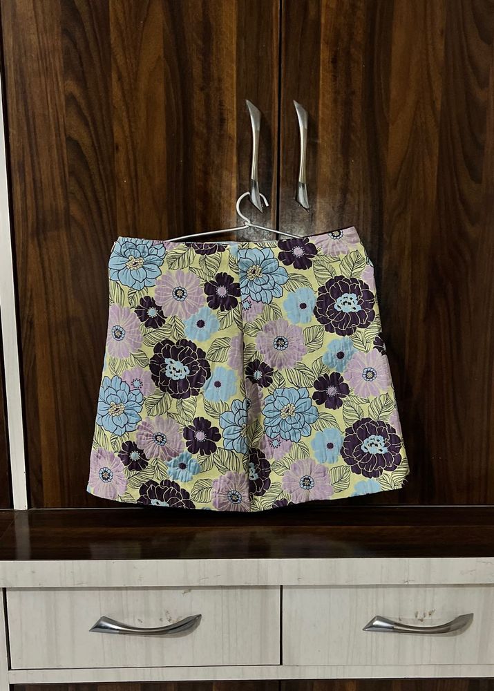 Floral Cute Miniskirt Womens💗