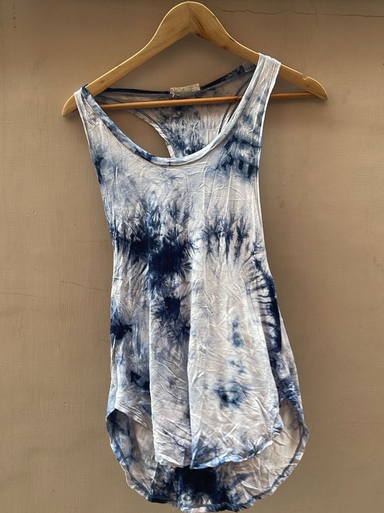 Tie-Dye Racerback Tank Top