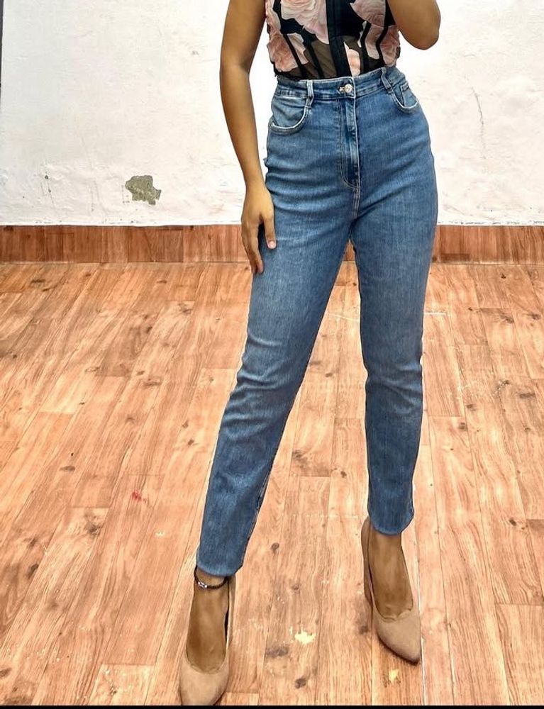 Zara Blue Denim Jeans