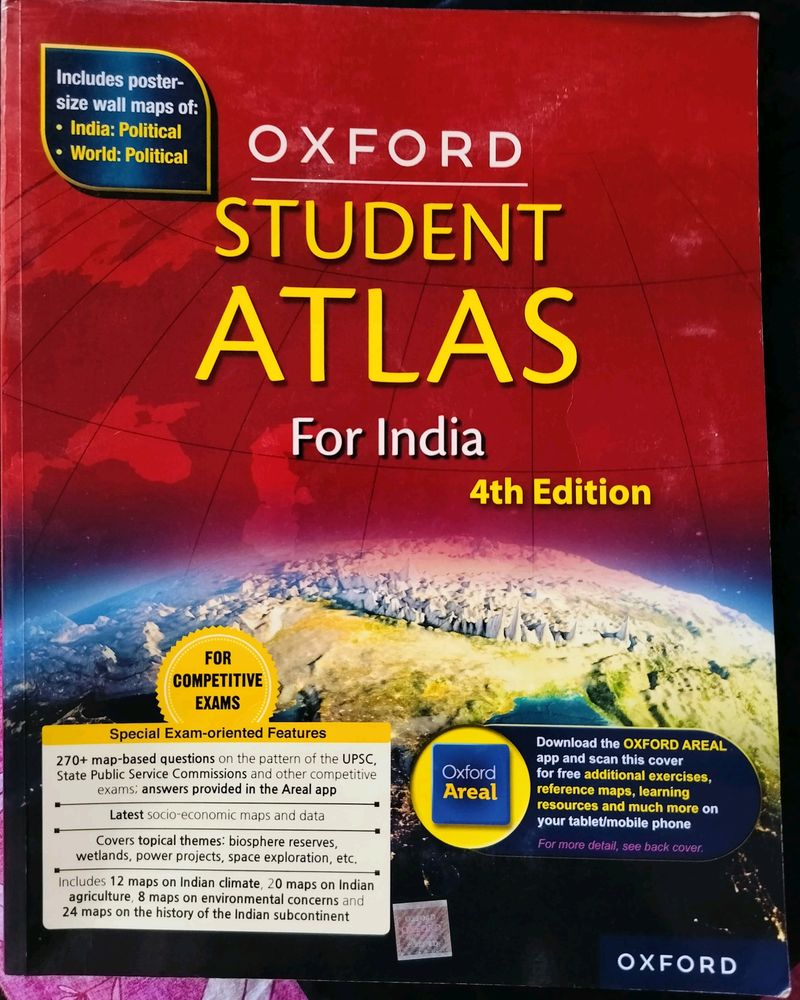 Oxford Student Atlas For India