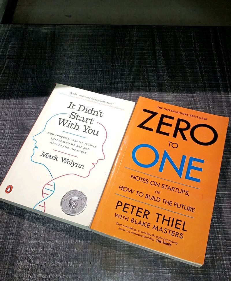 Zero To One And It Didn't Start With You
