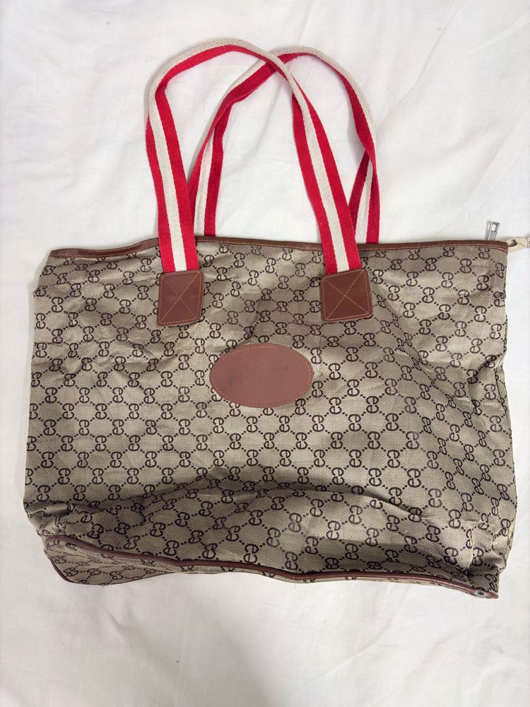 GG inspired Stylish Monogram Tote Bag