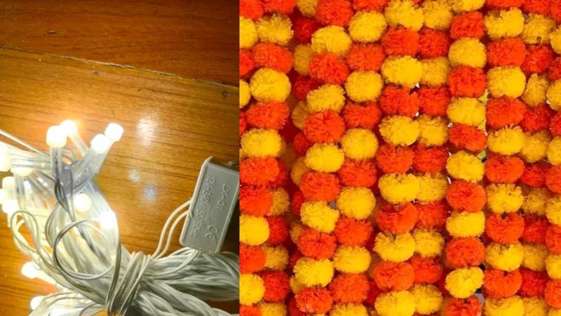 light n merigold string,fix price