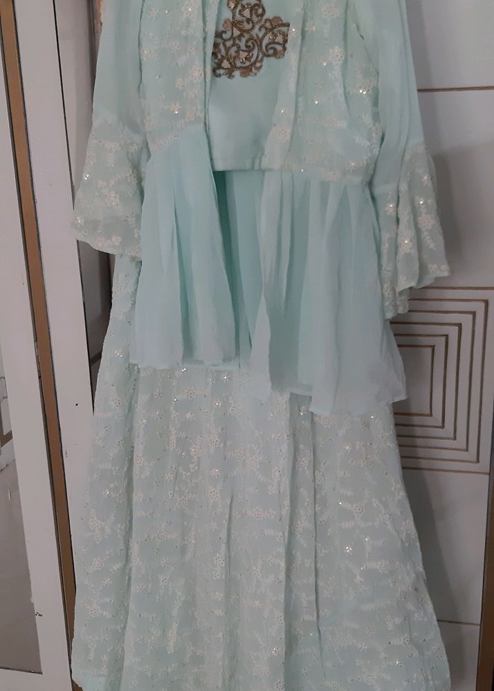Lehenga Choli Sky Blue