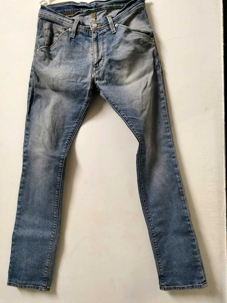 Vintage Light Wash Denim Jeans