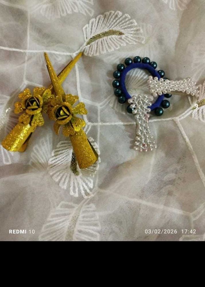 Hair Clip &amp; Tie Set