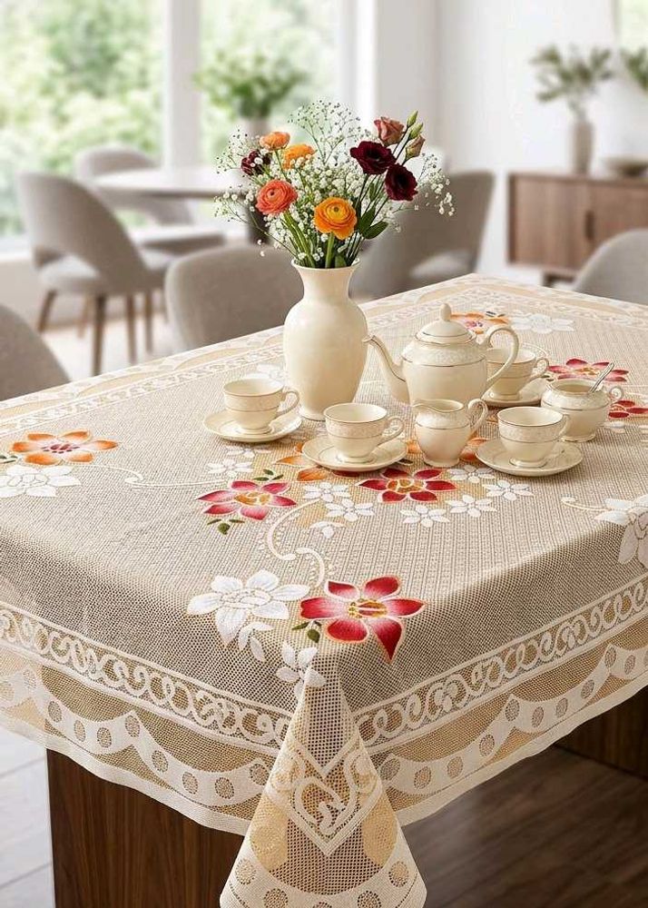 Rose Petels Premium Knits table cover❤